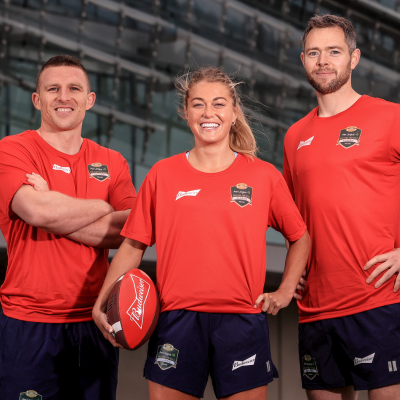 Top Irish Athletes Compete In Budweiser’s ‘Combine’ Ahead of Sell-Out Aer Lingus College Football Classic  