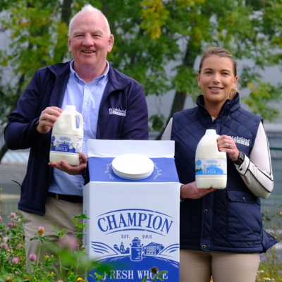 Lakeland Dairies introduces clear bottle tops on milk cartons