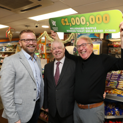  Kicking the year off with champagne celebrations at Mace Perrystown following €1 million win 
