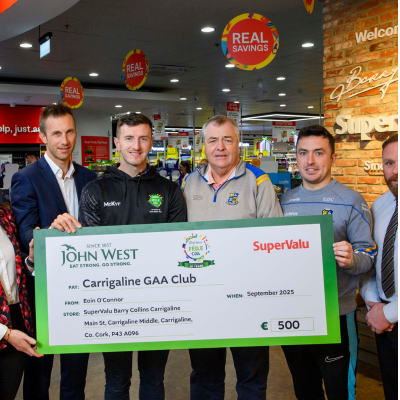 John West Féile 10 year anniversary in store competition with SuperValu 