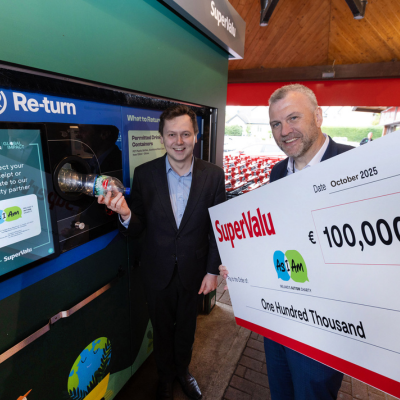SuperValu customers raise over €100,000 for AsIAm through deposit return scheme donations