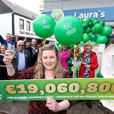 National Lottery reveals Castlebar store that sold Ireland’s largest ever Lotto prize of €19.06 million