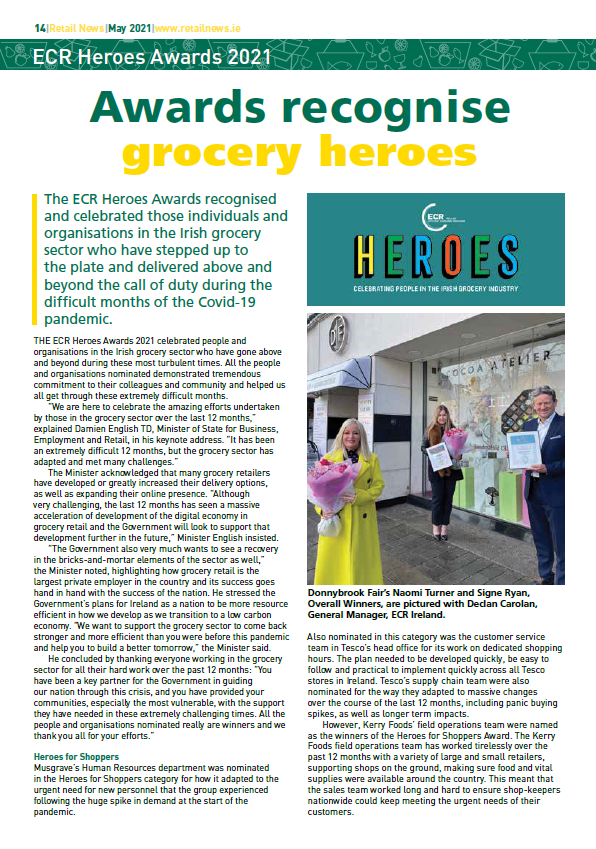 Awards recognise grocery heroes