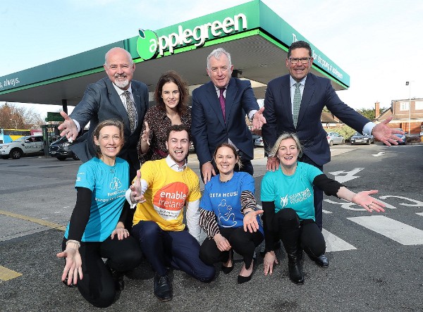 Applegreen Announces New Charity Partnerships for 2020 and 2021