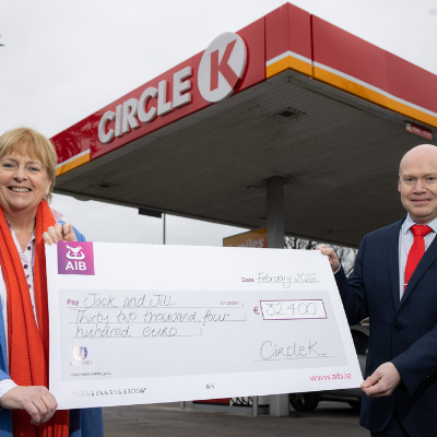 Circle K Christmas charity initiative raises €32,400 for the Jack & Jill Children’s Foundation