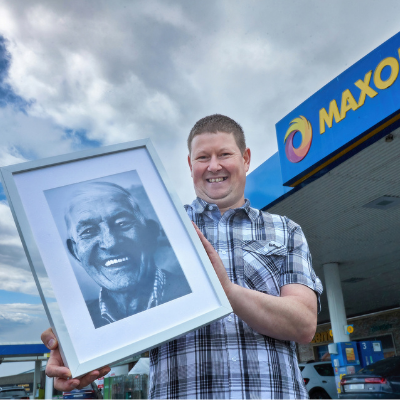 Carlow man Brian Flynn wins runner-up prize in nationwide competition with poignant picture of his late father, Mick Flynn