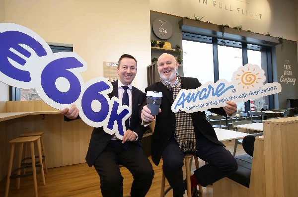 Maxol customers raise €66,000 for mental health charity Aware
