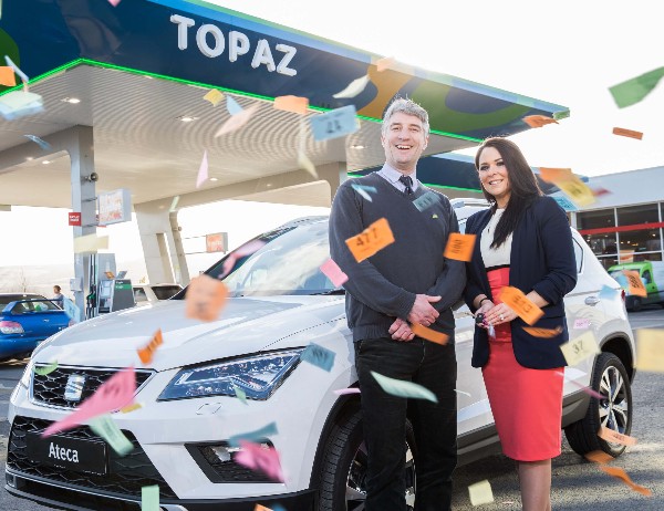 Topaz takes to the driving seat to raise funds for the Jack & Jill Children’s Foundation 