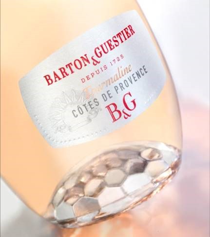 Launching: Barton & Guestier Côtes de Provence Rosé  in its exclusive bottle with a glass closure! 