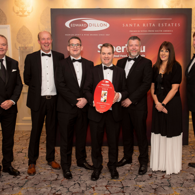 Four SuperValu stores win top awards at Edward Dillon & Santa Rita Estates SuperValu Off License of the Year Awards