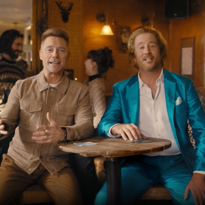 RONAN KEATING HEADS TO THE STUDIO TO CELEBRATE ST. STEPHEN'S DAY FOR ROCKSHORE'S FIRST CHRISTMAS CAMPAIGN