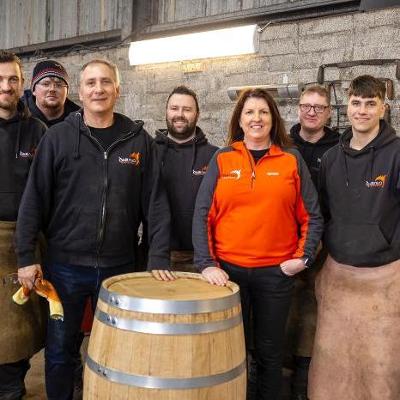Ireland's first Irish-made whiskey casks in over 60 years coopered and made in Dair Nua Cooperage, Foxford, Co. Mayo